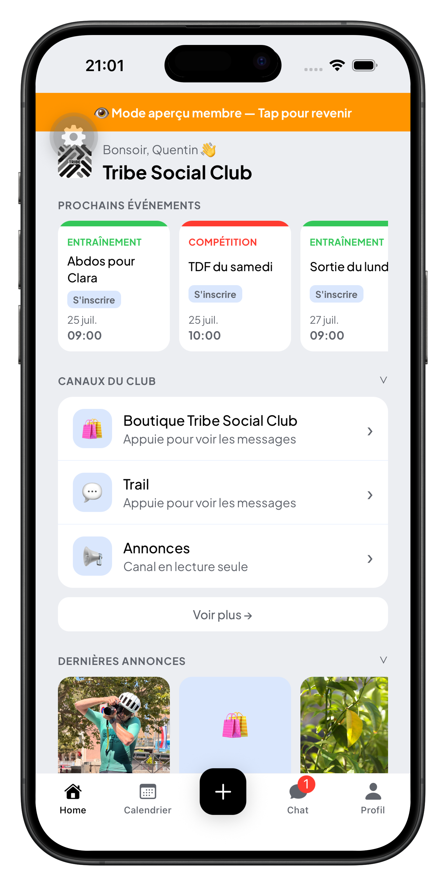 Tribe app